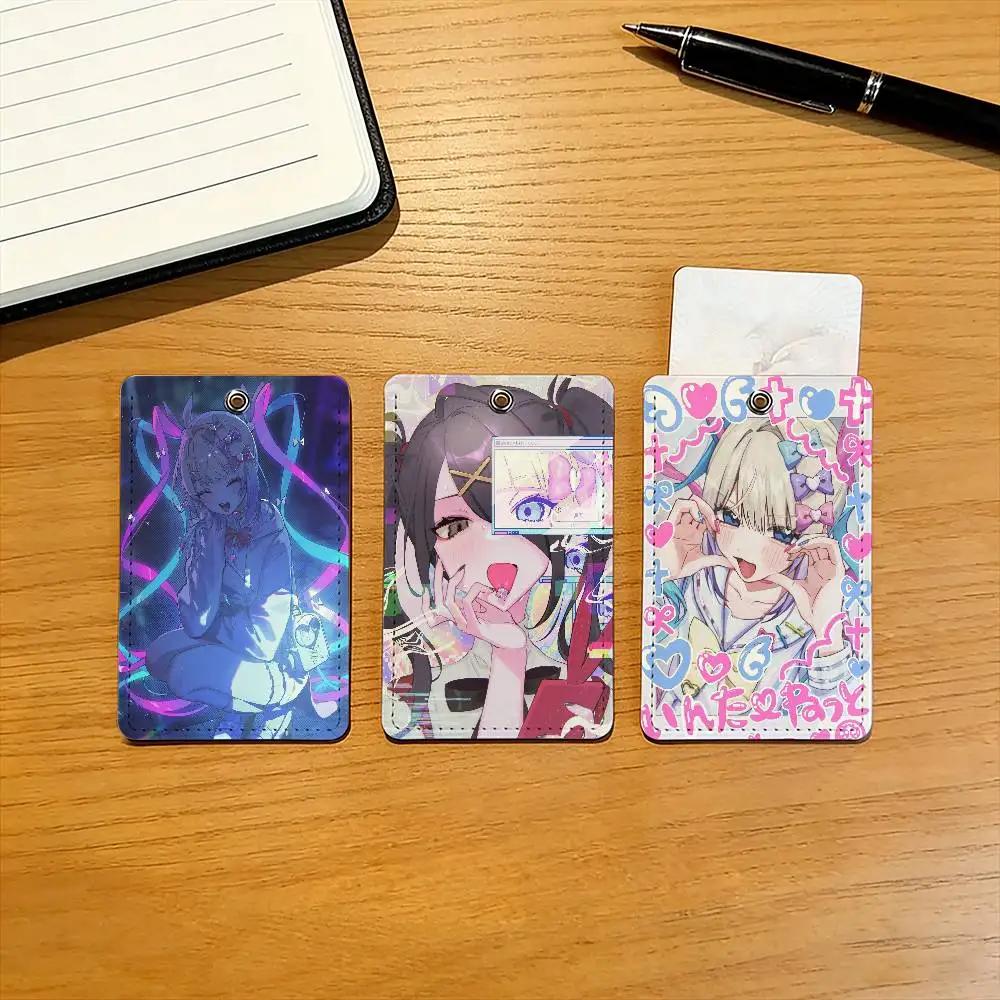 Game N-Needy Streamer Overload Card Holder With Keychain For Access Card Bus Pass & Card Credit ID Bank Card Protective Case