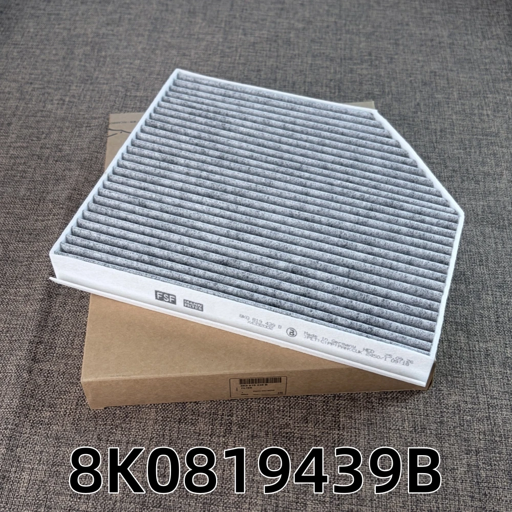 CUK2450 Nuevo Filtro de Aire de Cabina para Audi A4 A5 Allroad Q5 RS5 S4 S5, 8K0819439 / 8K0819439A / 8K0819439B