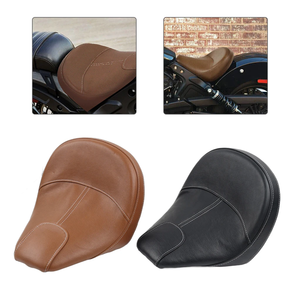 Motorcycle Front Rider Driver Seat Pillion Cushion For Indian Scout 2015-2020 For Sixty 2016-2020