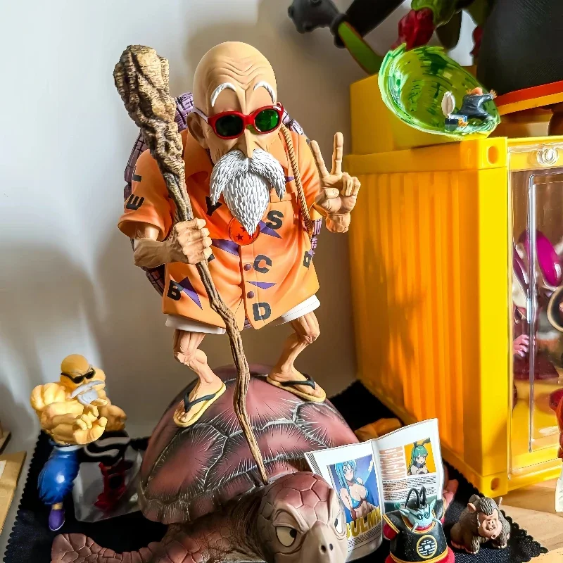 23 см Dragon Ball аниме персонаж Roshi ПВХ фигурка фигурка модель коллекция украшения игрушки подарок на день рождения