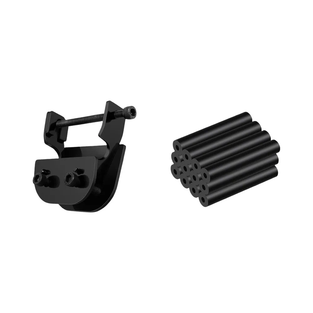 Replacement Sun Visor Hardware Kit with 12 Metal Tubes for Jeep For Wrangler For Jk For JkU 2007 to 2017 Direct Fit