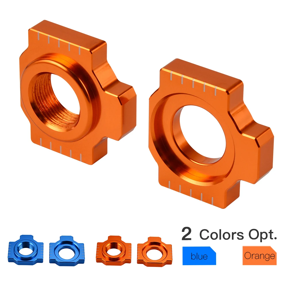 

Axle Blocks Chain Adjuster Chain Adjuster Tensioner For KTM 690 Duke 790/890 Duke/Adventure/R 950 990 1090 1190 1290 Husqvarna