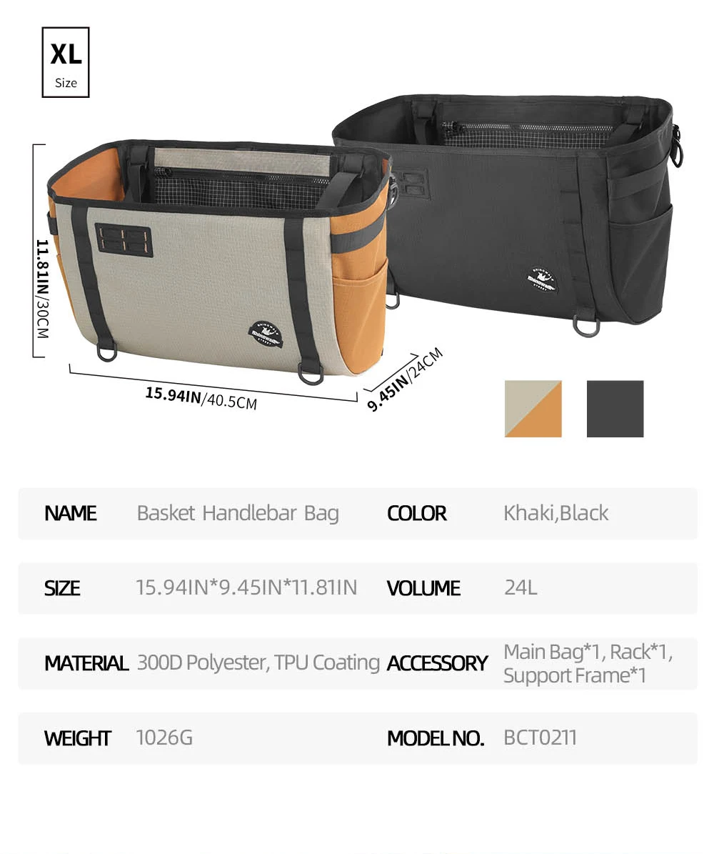Rhinowalk Faltrad-Tasche Fahrrad-Lenkertasche – Detail 7