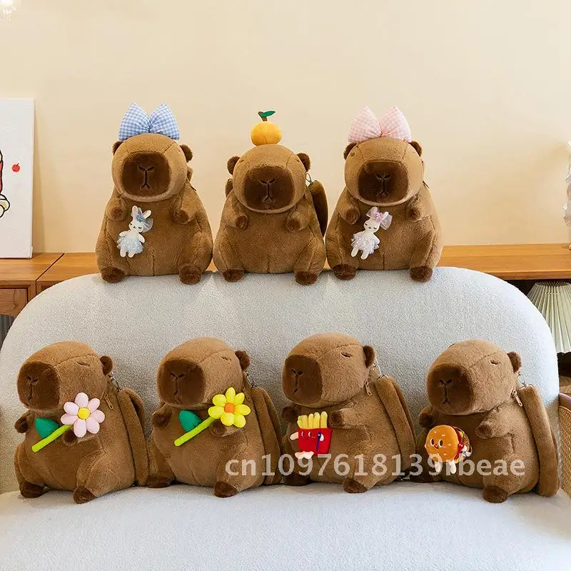 

New Burger, French Fry, плюшевый рюкзак с дельфином, уродливая милая кукла, рюкзак для куклы Kapibala Girl