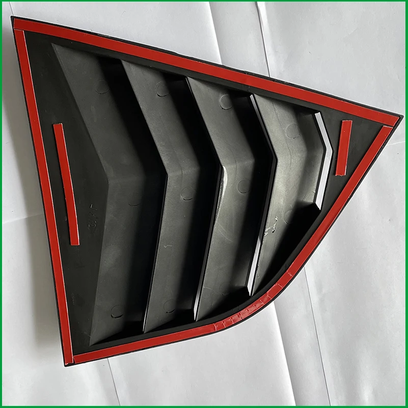 Style de voiture pour Skoda Octavia 3 A7 berline 2013 – 2018, persienne de fenêtre triangulaire arrière, volets, garniture de couvercle de ventilation, accessoires automobiles