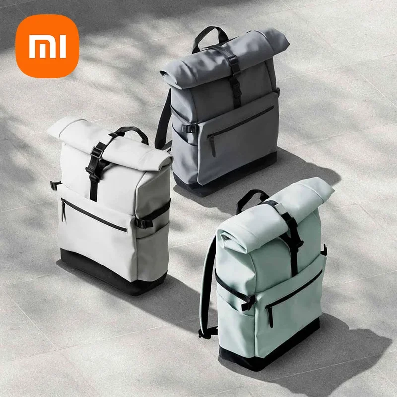 

New Xiaomi Mijia Curled Casual Backpack For Men Women 15.6 Inch Laptop Backpack Bag Casual Bag Schoolbag Teens Business Trips