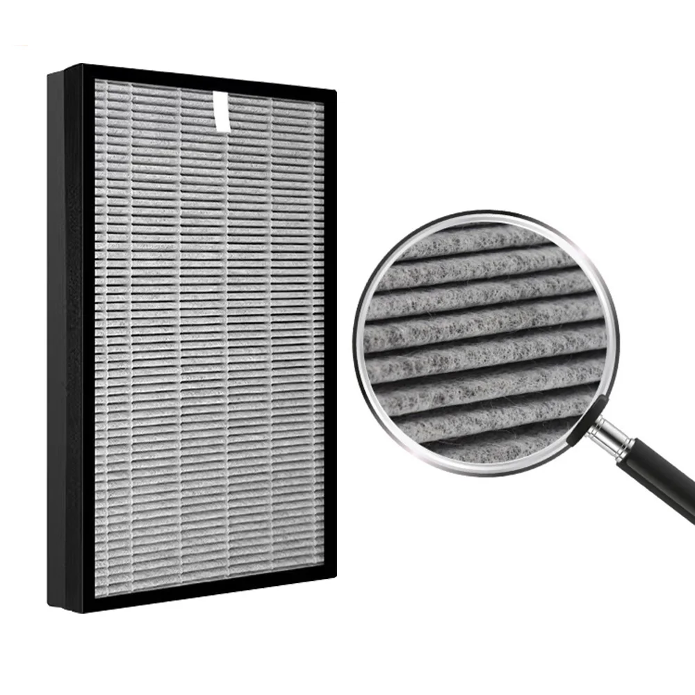 Deodorizing filter for Toshiba CAF-X116XPL Air Purifier HEPA filter with carbon Composite Filter