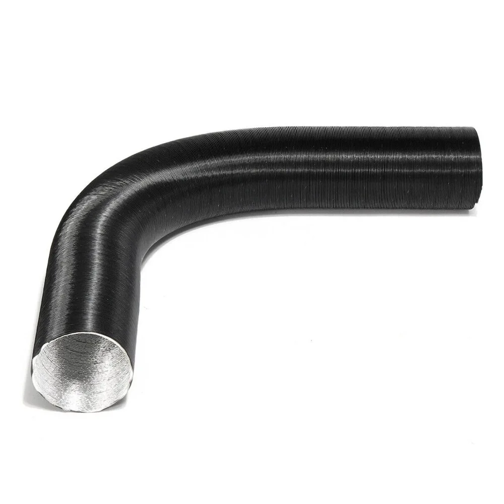 Flexible Aluminum Foil Heater Hose Intake Exhaust Corrugated Duct For Diesel Parking Heater Ventilation Pipe High Temperature