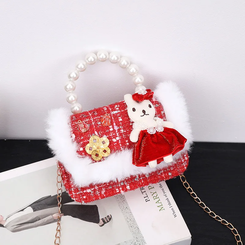 coelho-dos-desenhos-animados-criancas-sacos-de-ombro-bonito-pelucia-retalhos-criancas-corrente-crossbody-saco-ano-novo-meninas-princesa-perola-bolsas-bolsa