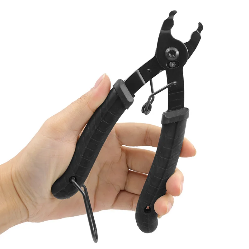 Bike Bicycle Chain Quick Link Open Close Tool Master Link Pliers Bike Chain Magic Button Clamp Removal Tools