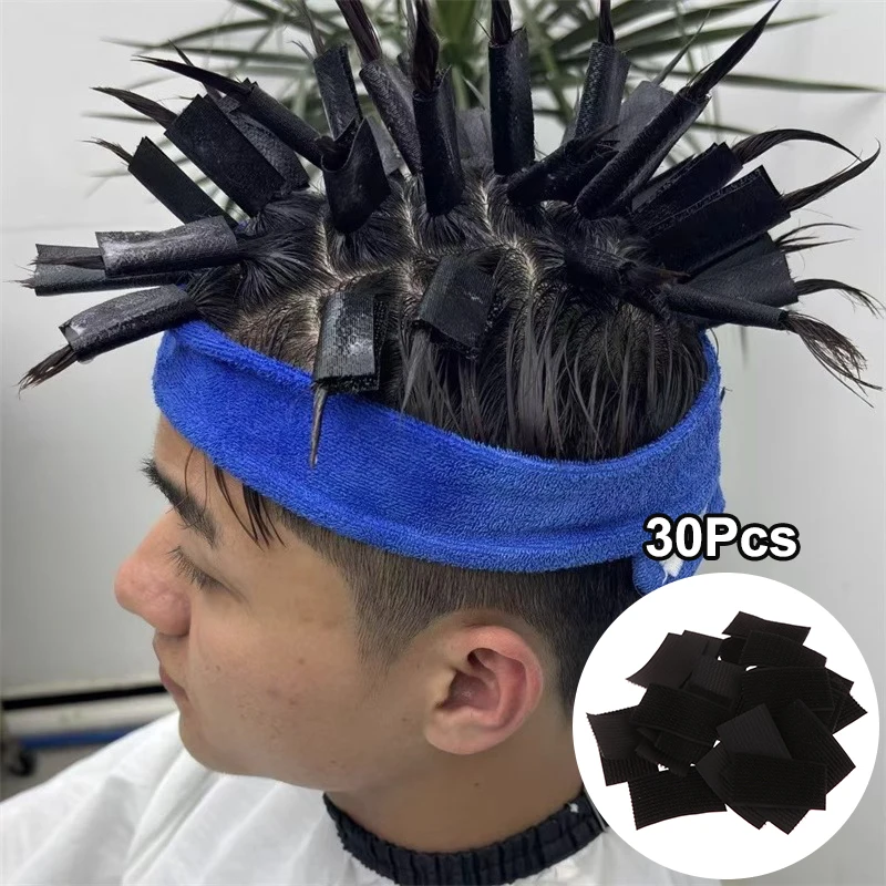 

30pcs Hair Stickers For Bangs Temporarily Long Hairstyles Textured Hair Solutions Relaxed Hair Types Quick Hairstyle Change