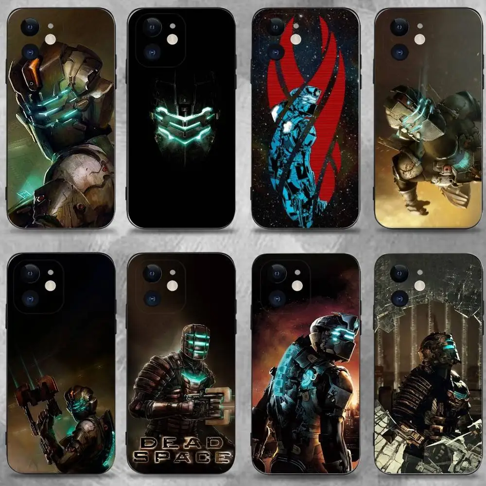 

Dead-ES SpaceS Game Phone Case For iPhone 17,16,15,14,13,12,11 Plus,Pro Max,XS,X,XR,SE,Mini,8,7,Soft Silicone Black Cover