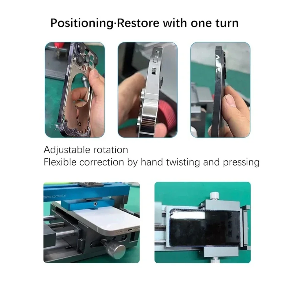 TBK-215A Mobile Phone Middle Frame LCD Corrector Deformation Fixture For Cell Phone Housing Frame Bending Correction Repair Tool