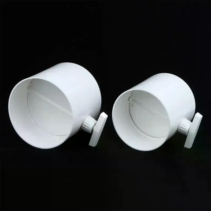 Portable PVC Air Valve 75/110/150/160/200mm Manual Check Valve Round Pipe Air Volume Valve