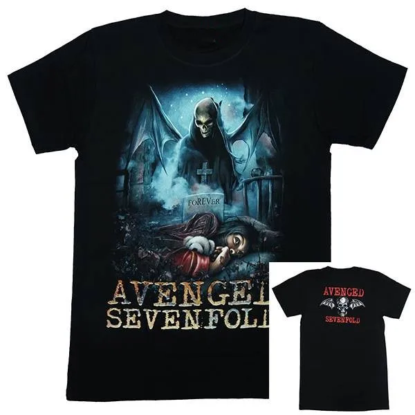 Avenged Sevenfold Nightmare Album Band Graphic T-Shirt Cotton Men Women Streetwear Tee