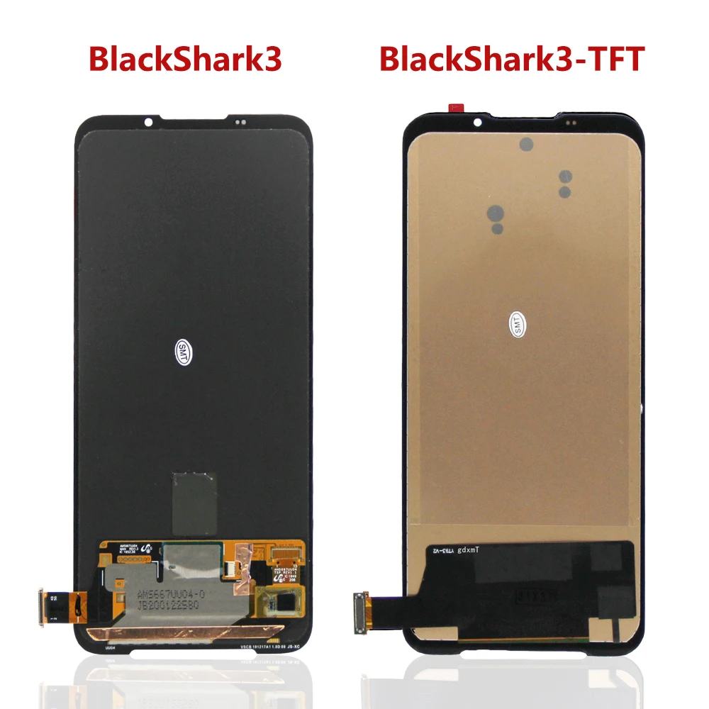 6.67\'\'For Xiaomi Black Shark 3 For BlackShark3 KLE-H0 KLE-A0 LCD Display Touch Screen Digitizer Assembly Replacement