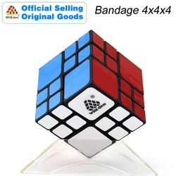 Witeden ai bandagem 4x4x4 cubo mágico 4x4 cubo mágico velocidade profissional neo cubo quebra-cabeça kostka antiestresse brinquedos para o menino