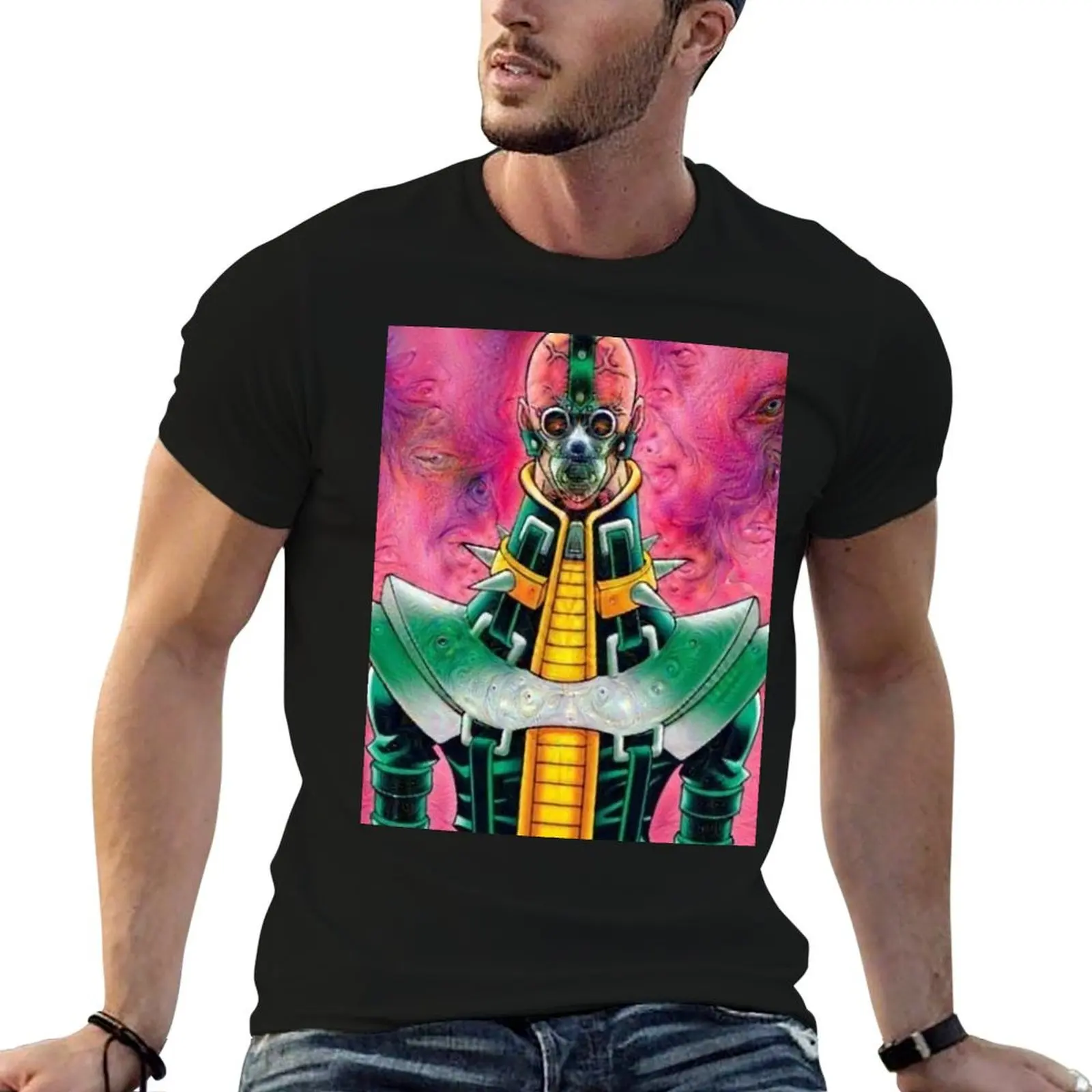 Camiseta Jinzo, camisetas para hombre, camiseta de algodón suave para hombre, camisetas divertidas de verano, camiseta de algodón