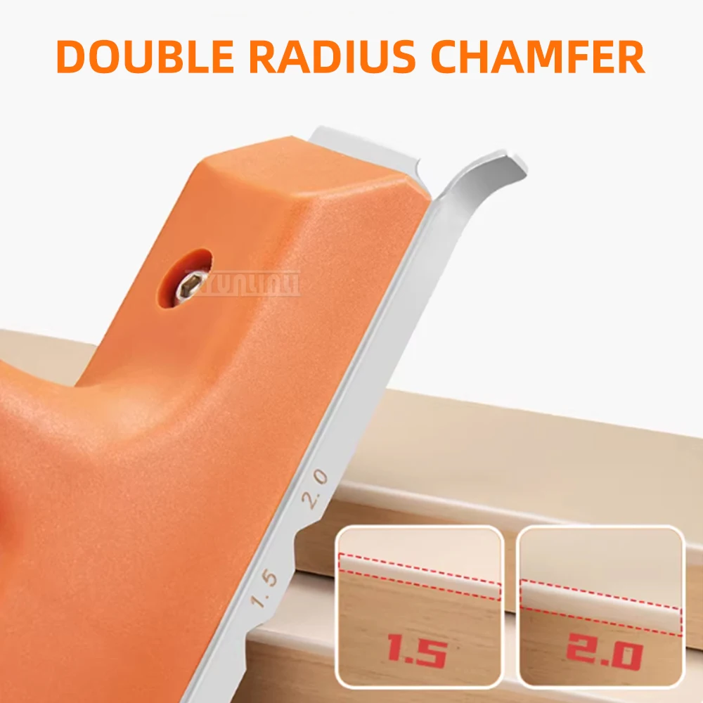 エッジバンディングトリミングナイフ-木工用面取りカッター-アークプレートフィルム一体型スクレーパー-エッジャー-トリミングマシン