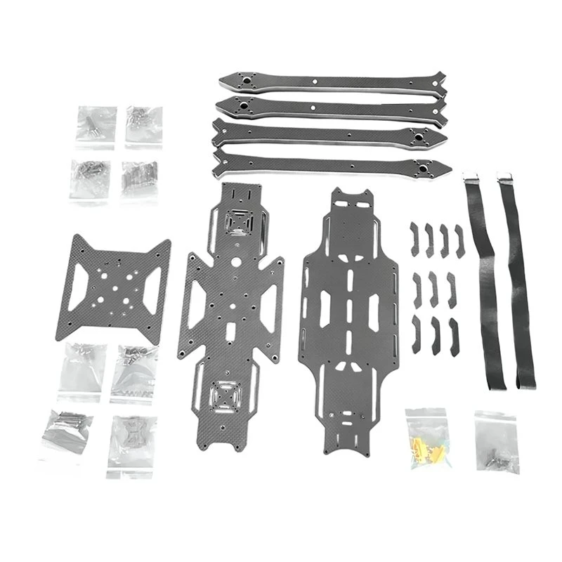 AB25-Carbon Fiber 15-Inch Drone Frame Quadcopter FPV Freestyle Frame For Enhanced Flight Stability& Performance