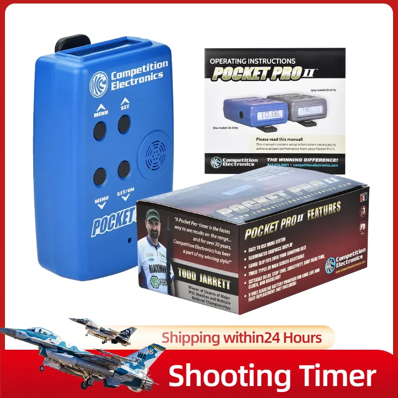 Elektronische Shot Timers Ipsc Competitie Shooting Pro Timer Voor Stalen Challenge Competitie Timer Airsoft Praktijk Lcd-Display