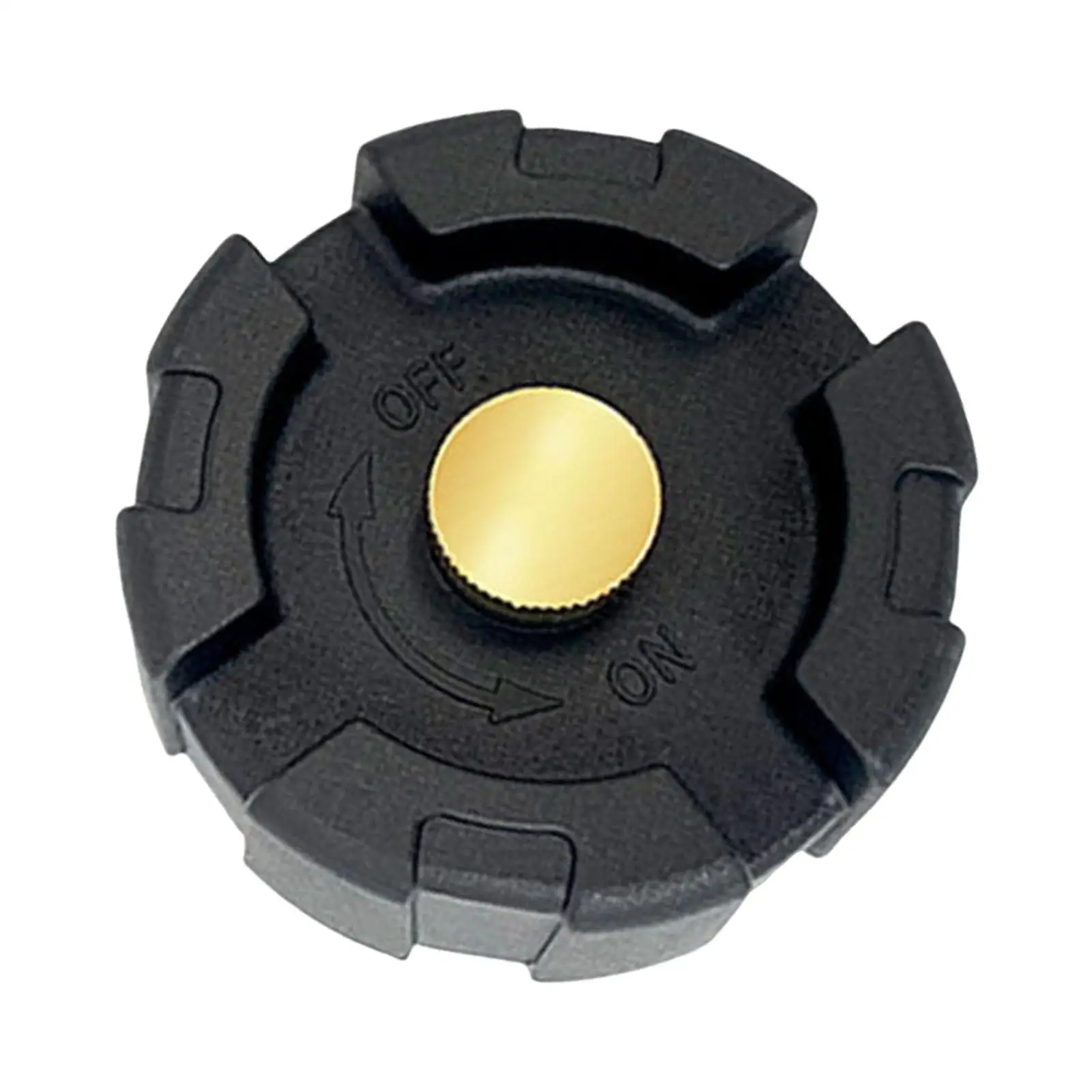 

High Quality Outboard Engine Fuel Tank Cap Black PP Material Easy Fit Gas Cap for Marine 12L 24L Repair Part