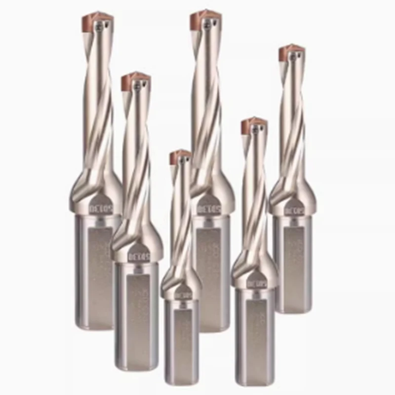 3D 5D 8D 10D internal cooling JCD Crown drill rod diameter 10-25mm for insert HCD High efficiency precision insertable U drill