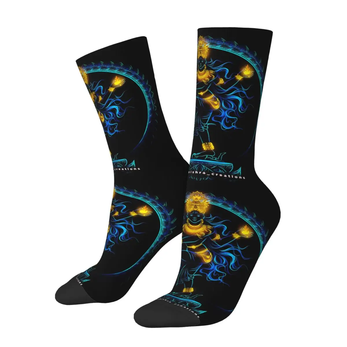 

Brahma Vishnu Shiva Men Socks Cycling Novelty Spring Summer Autumn Winter Stockings