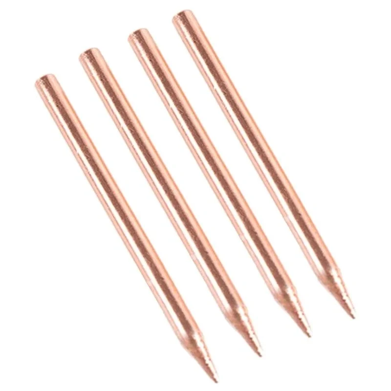 

18650 Spots Welder Electrode Tip 50mm Copper Needle for Battery Assembly High Detailed Projects Battery Production 2Pair