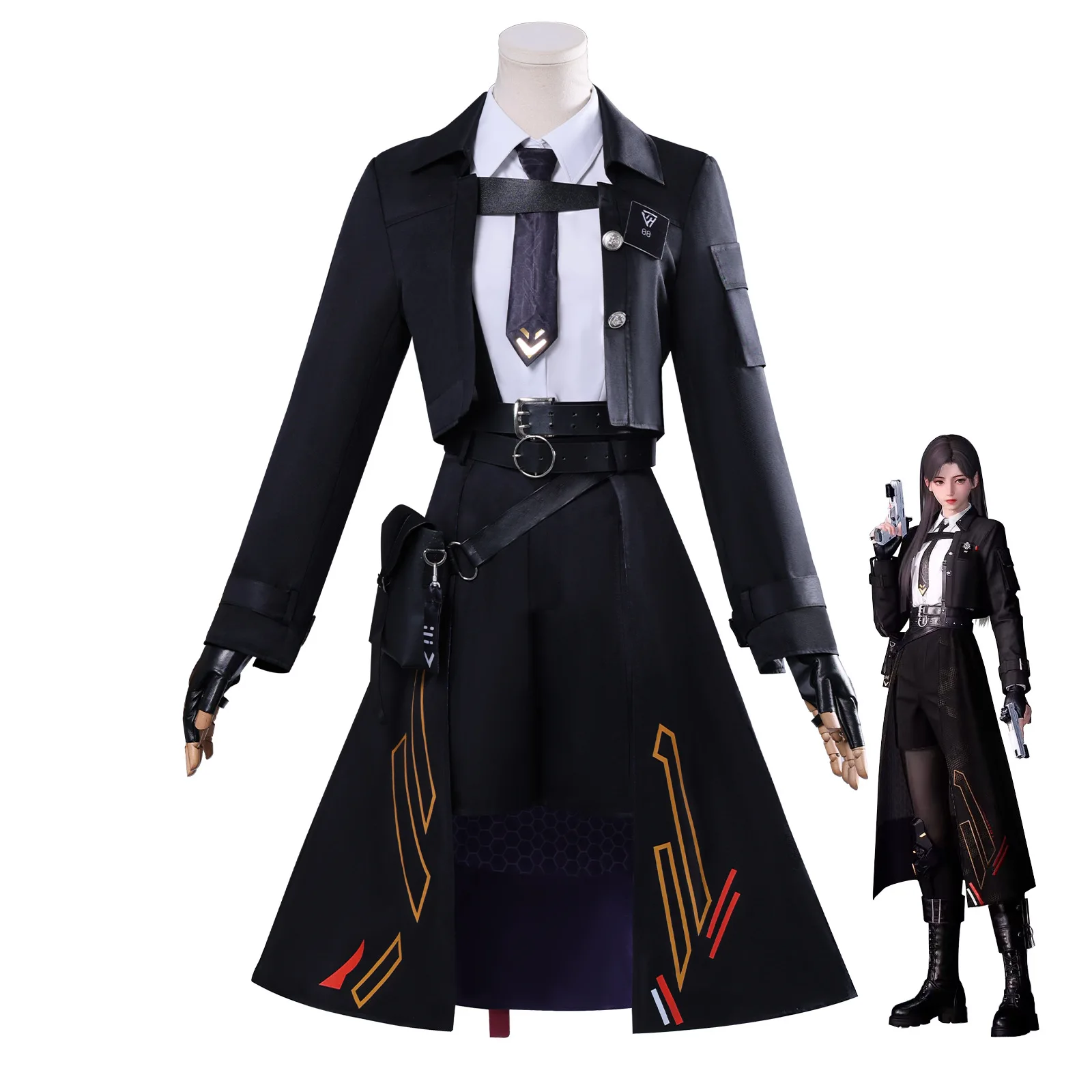

Love And Deep Space Costumes Breaking Night Shadow Cosplay Two Dimensional Cosplay Costumes