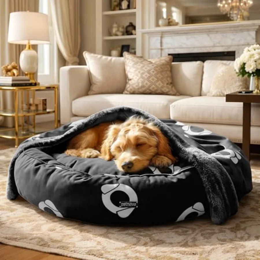 Dog And Cat Bed Wit…