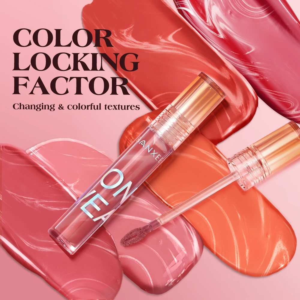 BANXEER Liquid Lipstick Super Waterproof Long Lasting Highly Pigmented Smudge-proof Non-stick Cup Lip Glaze Lip Tint Makeup
