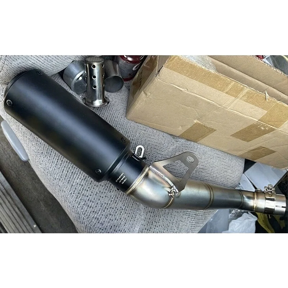 Für Honda CBR1000RR 2008-2016 Auspuffanlagen Slip-On Auspuff Mittelrohr Schalldämpfer Endrohre Auspuffrohre – Detail 5