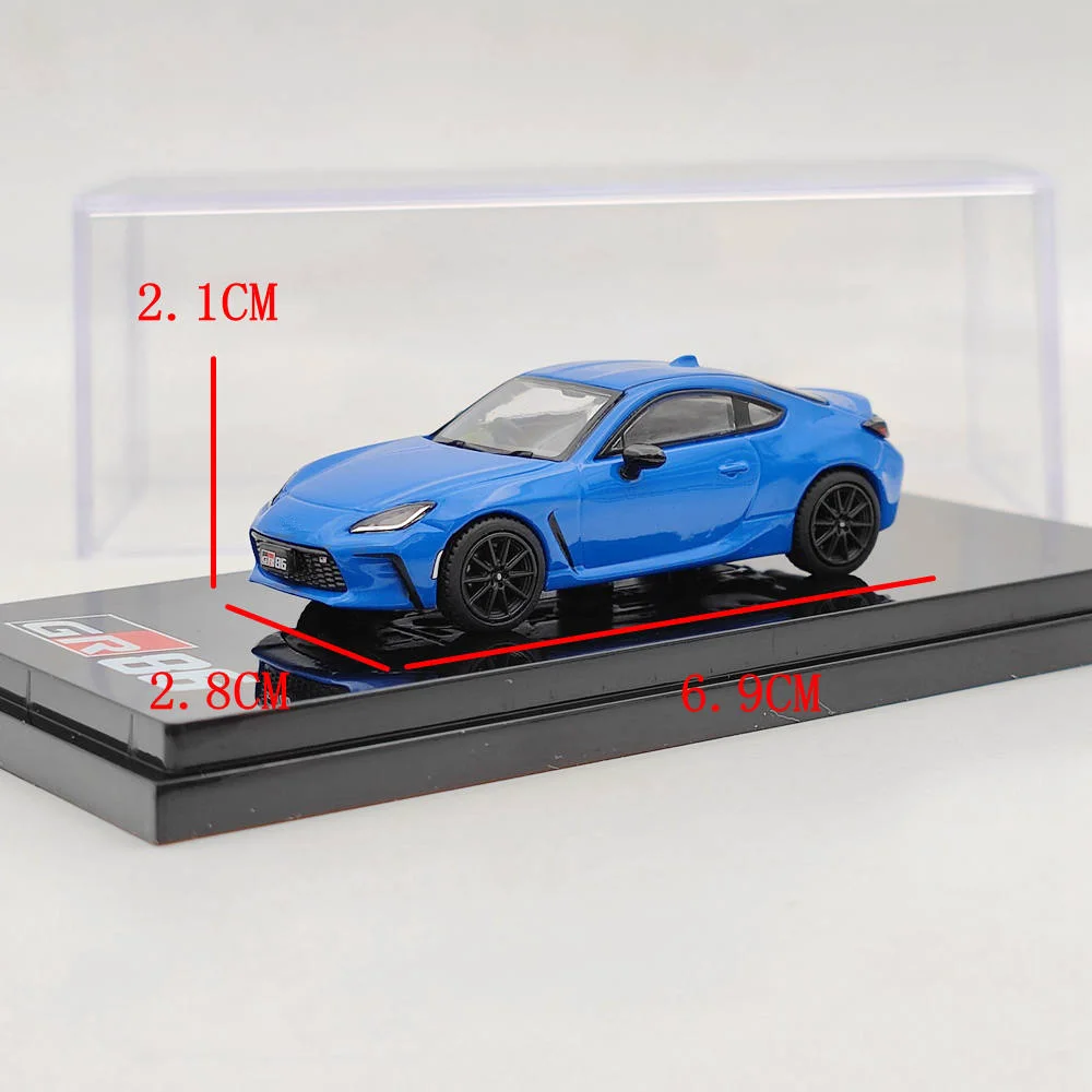 Hobby Japan 1/64 GR86 RZ 3BA-ZN8 Diecast Toys Car Models Limited Collection Auto Toys Gifts