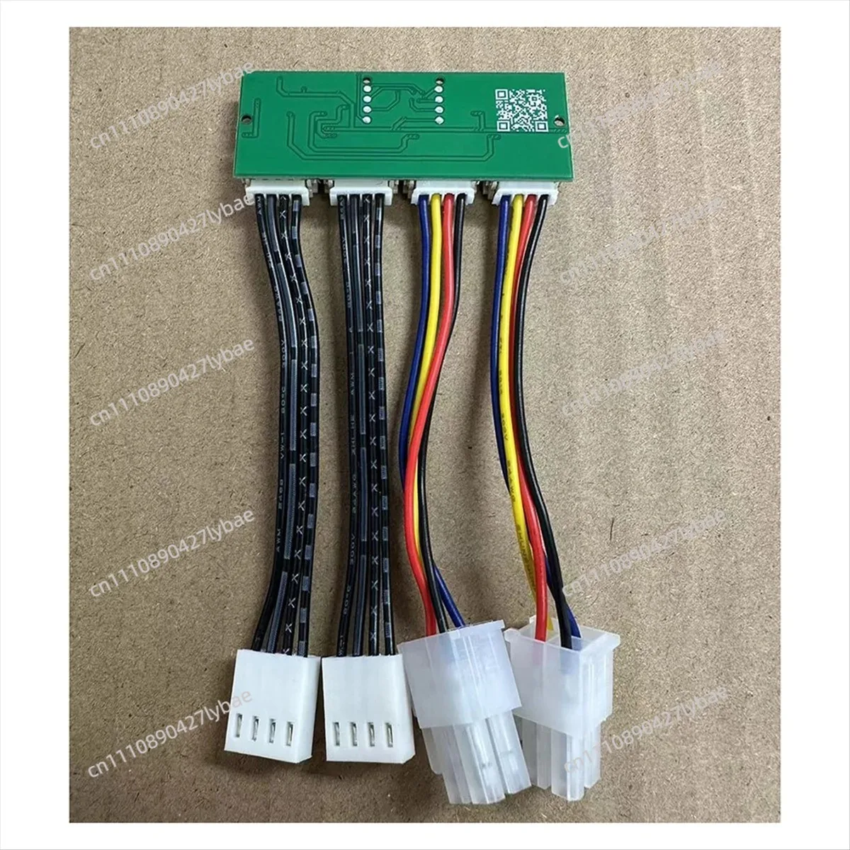 New Arrival 12V 4-In-1 Square 4Pin Fan Simulator Emulator Special for Antminer S19k Pro Fan Spoofer Dummer