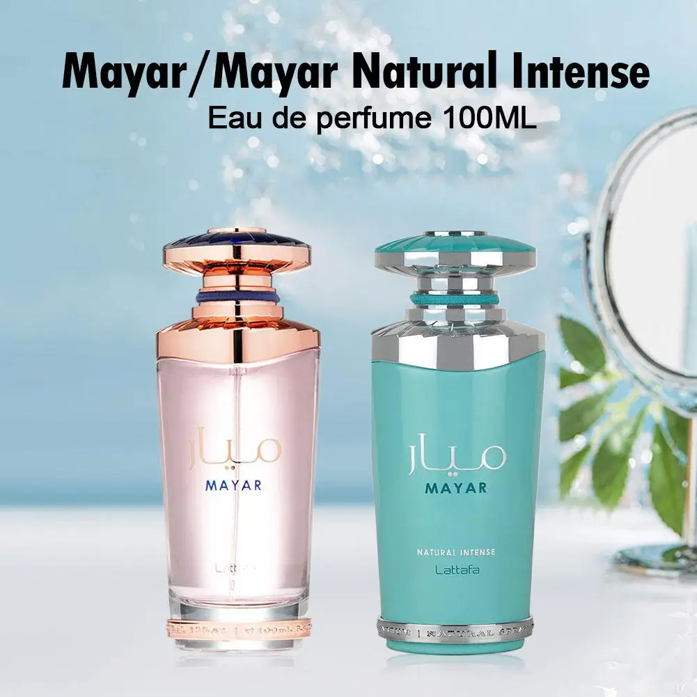 100ML Lattafa Mayar-Perfume floral e elegante-fragrância fresca e frutada