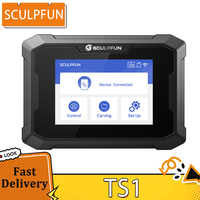 SCULPFUN TS1 3.5-inch Laser Engraver Touch Screen Terminal 480x320P APP Connection with SD Card/ Type-C/ USB/ Power Input Ports