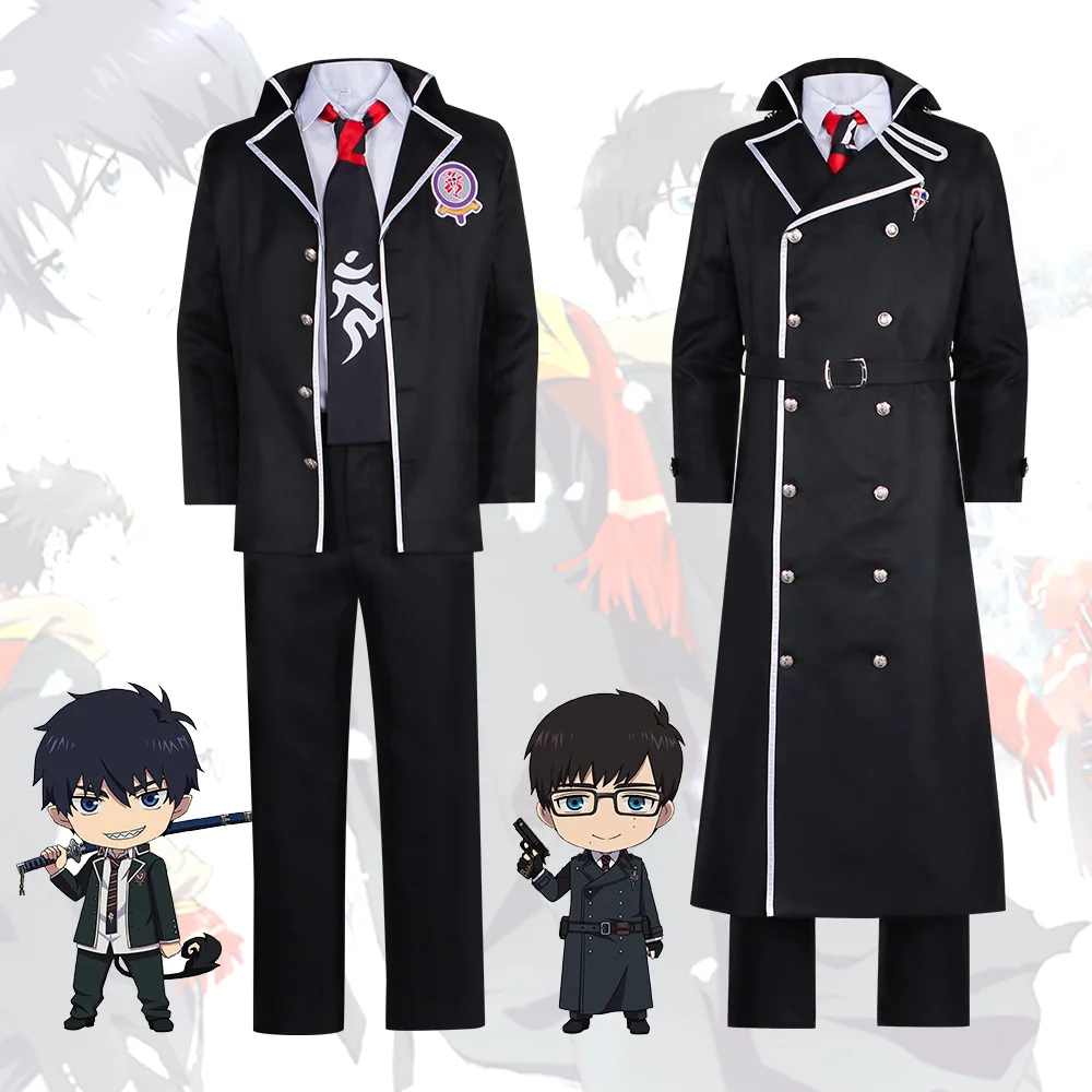 

Blue Exorcist Cosplay Costume, True Cross Academy, Yuki-Onna, Okumura Rin, Comic Convention, Halloween Performance Costume