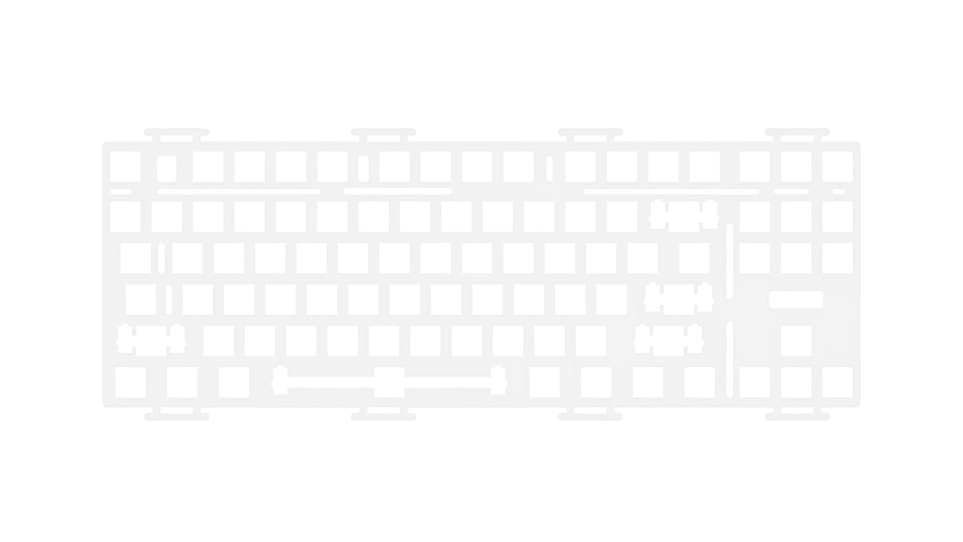 Akko Monsgeek M3 FR4/POM płyta do MonsGeek M3 mechaniczna klawiatura DIY zestaw