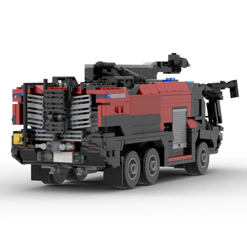 

MOC-257004 City New Model Cargo Semi-Trailer Truck Building Blocks 779 Parts MOC Boys Kids Birthday Christmas Toy Gift