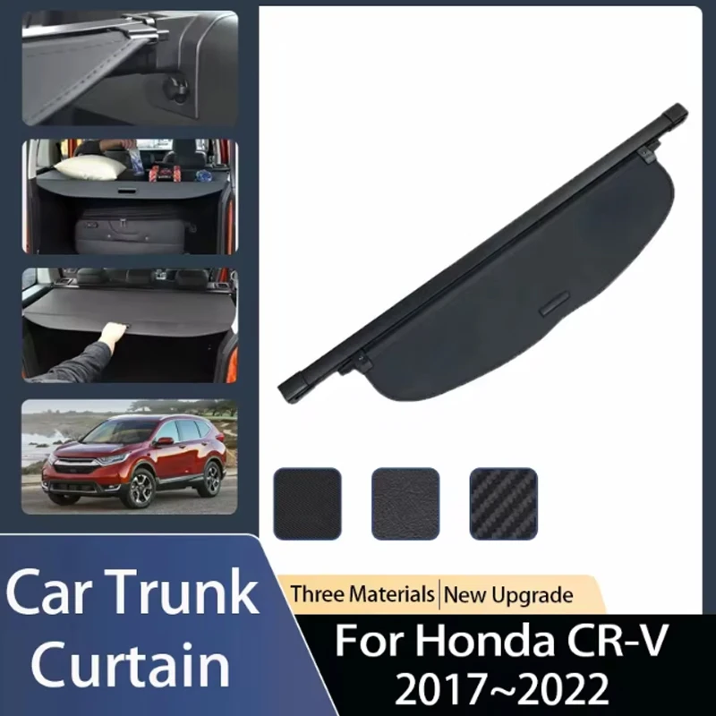 

Fit For Honda CR V CRV CR-V 2017~2022 2020 Car Rear Trunk Curtain Covers Security Luggage Rack Partition Cargos Auto Accessories