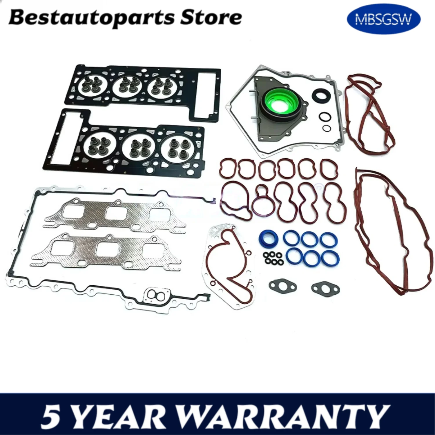 Auto Engine Parts Full Gasket O-Rings Seals Set Kit Fit 2.7 L EER EES Gas 97-12 For CHRYSLER 300 DODGE AVENGER GAZ VOLGA 2.7L