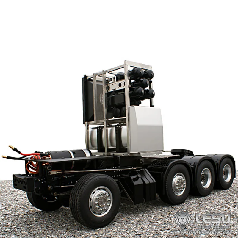 

LESU 3363 8*8 Metal Chassis 1/14 RC Tamiyay 56352 Tractor Truck Model Servo Outdoor Toys TH15086