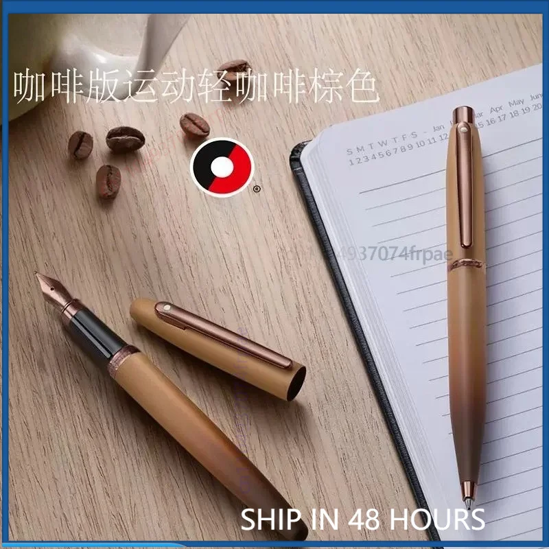 sheaffer-penna-roller-in-ottone-con-finitura-caffe-sfumato-edizione-limitata-per-firma-e-ufficio-usa