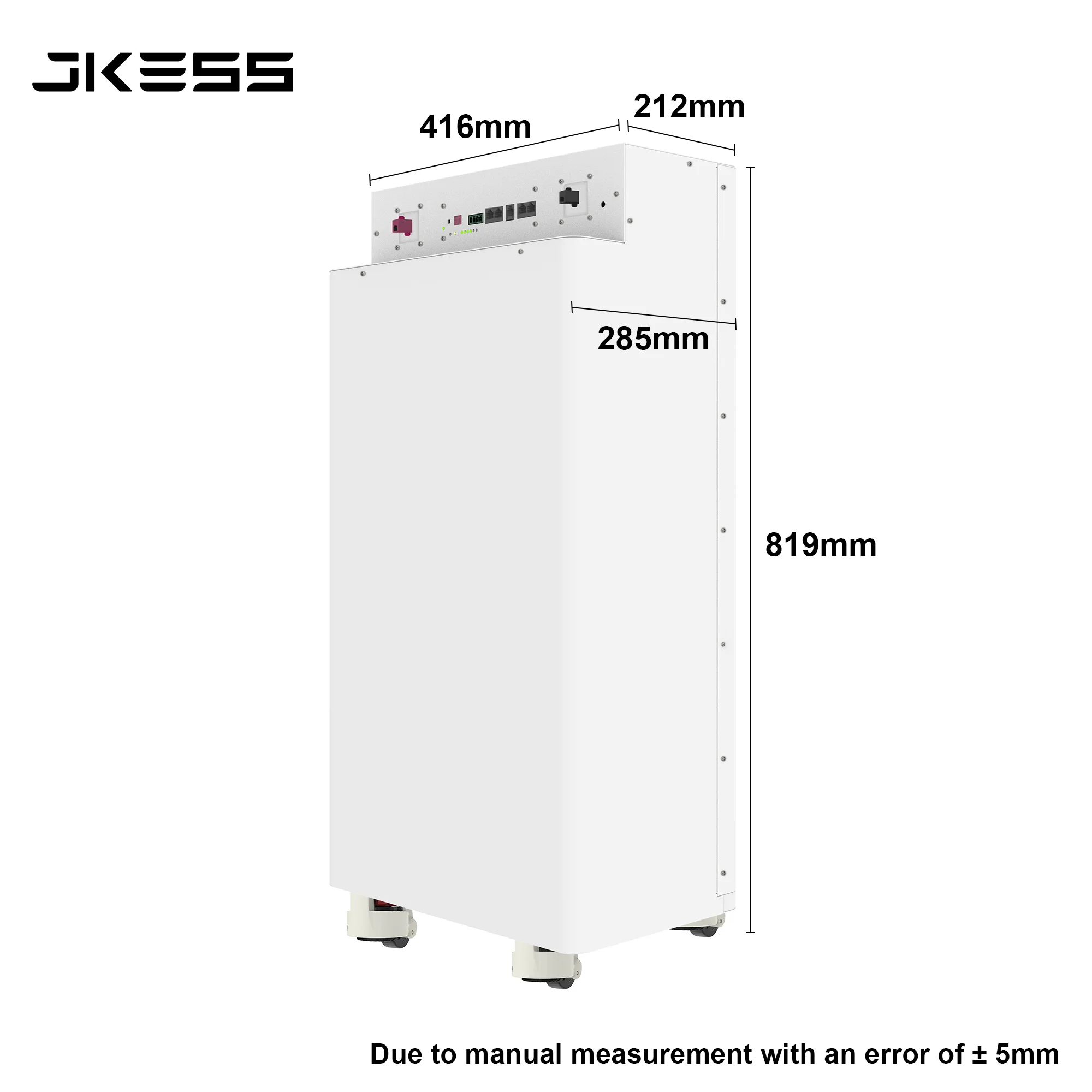 Imagem -06 - Jkess Battery Kits Lifepo4 Battery Power Bank para Armazenamento Solar Tax Estoque da ue à Venda 48v 51.2v 280ah 15kw