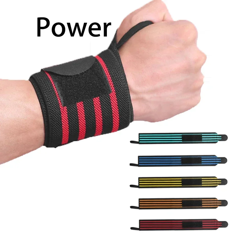 

1 PCS Wristband Wrist Support Brace Straps Extra Strength Weight Lifting Wrist Wraps Bandage Fitness Protective Equipment