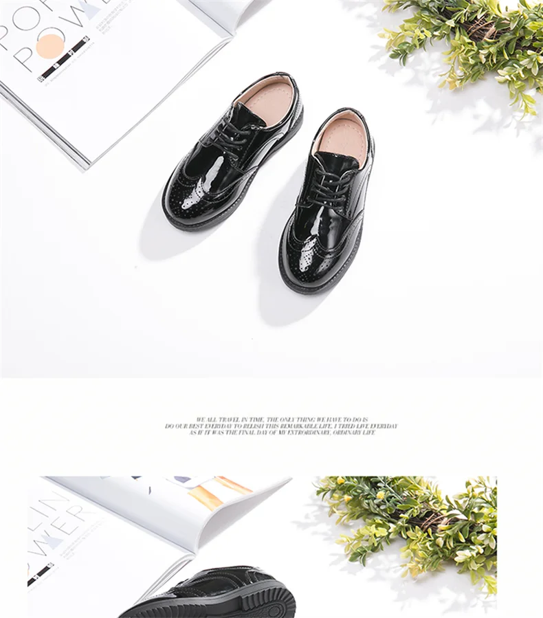 Zapatos infantiles para niños, zapatos de cuero genuino para niños, boda, espectáculo escolar, zapatos planos, mocasines