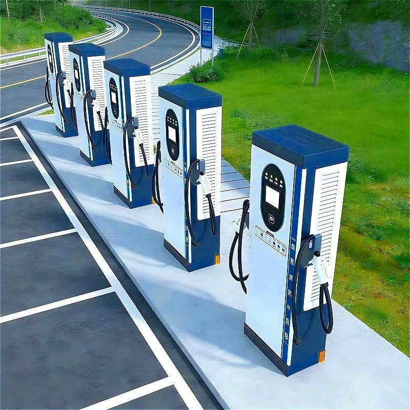

DC Hot Selling 40kw EV Charger Electric Vehicle Charging Station IP55 Fast Charging Station with Double Charging Connectors