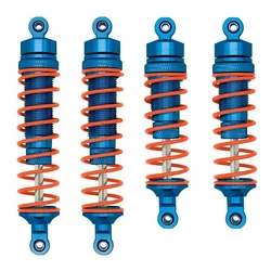 Metal Front and Rear Shock Absorber for Traxxas Slash 4X4 VXL 2WD Rustler Stampede Hoss 1/10 RC Car Upgrades Parts,Blue