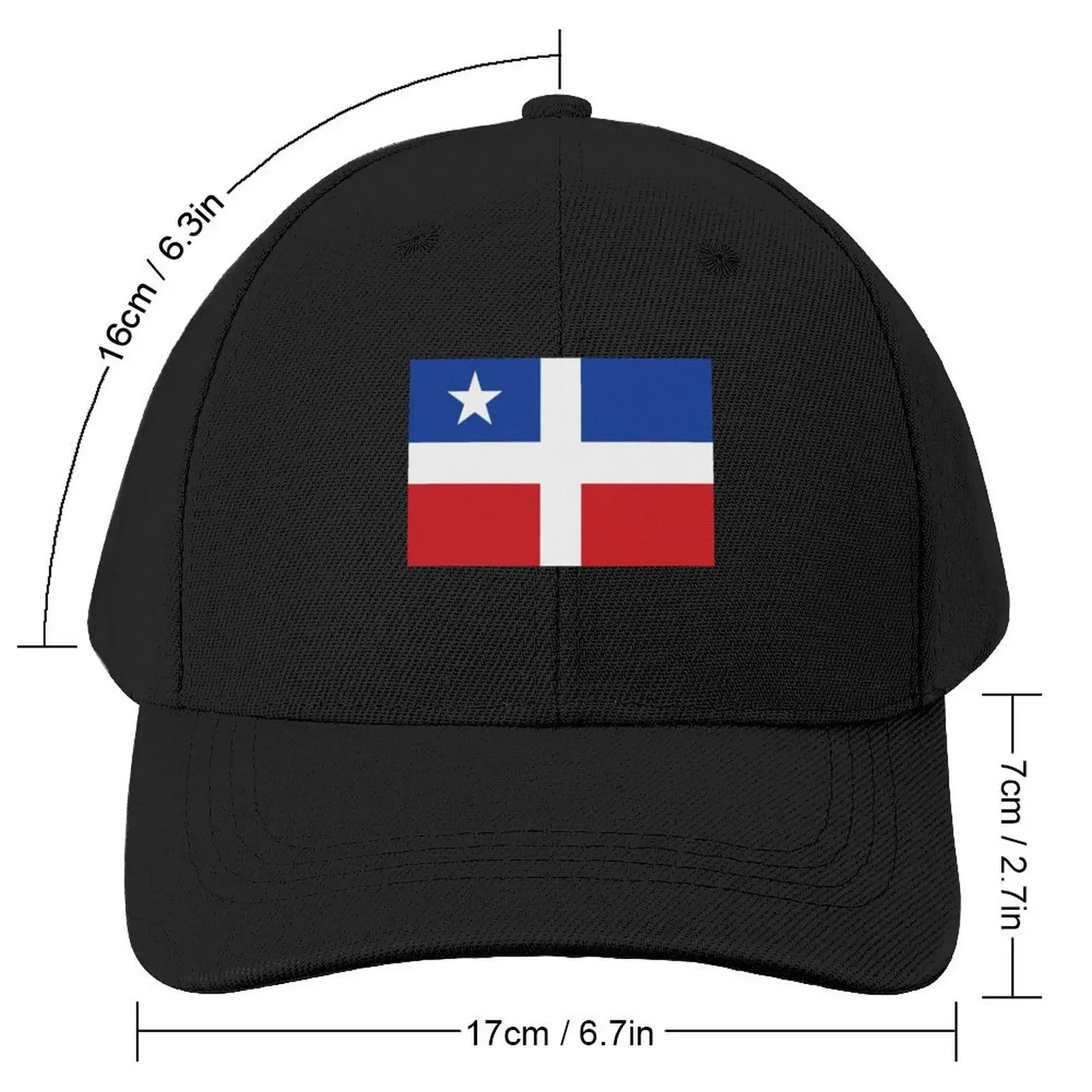 Bandera de Lares Baseball Cap Hip Hop Wild Ball Hat Girl Men's